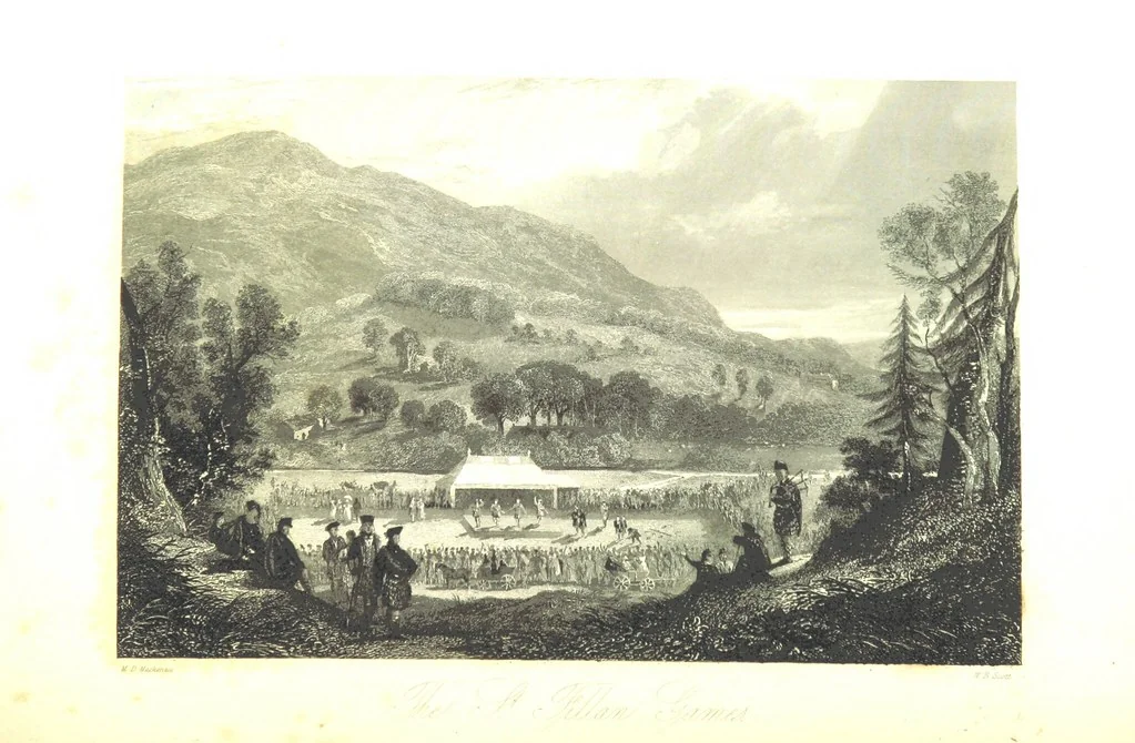 An illustration from A Series of Select Views in Perthshire: with historical and descriptive illustrations; and an account of the royal progress through the county in M.DCCC.XLII. [With plates, 1844, leaf 333
