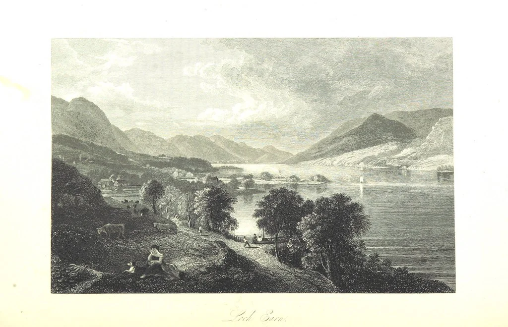 An illustration from A Series of Select Views in Perthshire: with historical and descriptive illustrations; and an account of the royal progress through the county in M.DCCC.XLII. [With plates, 1844, leaf 340