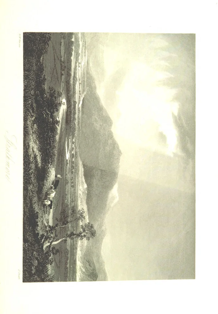 An illustration from A Series of Select Views in Perthshire: with historical and descriptive illustrations; and an account of the royal progress through the county in M.DCCC.XLII. [With plates, 1844, leaf 347