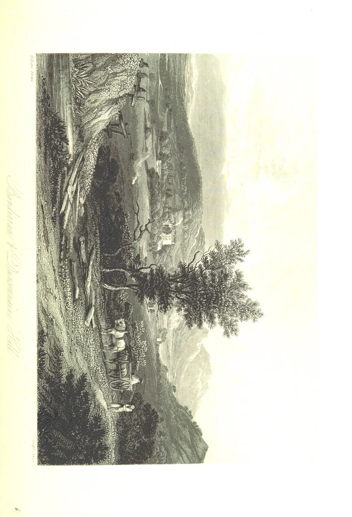 An illustration from A Series of Select Views in Perthshire: with historical and descriptive illustrations; and an account of the royal progress through the county in M.DCCC.XLII. [With plates, 1844, leaf 371