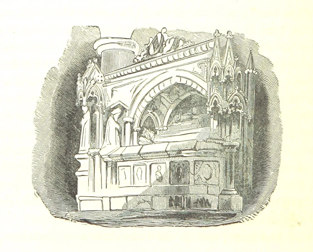 An illustration from A Series of Select Views in Perthshire: with historical and descriptive illustrations; and an account of the royal progress through the county in M.DCCC.XLII. [With plates, 1844, leaf 384