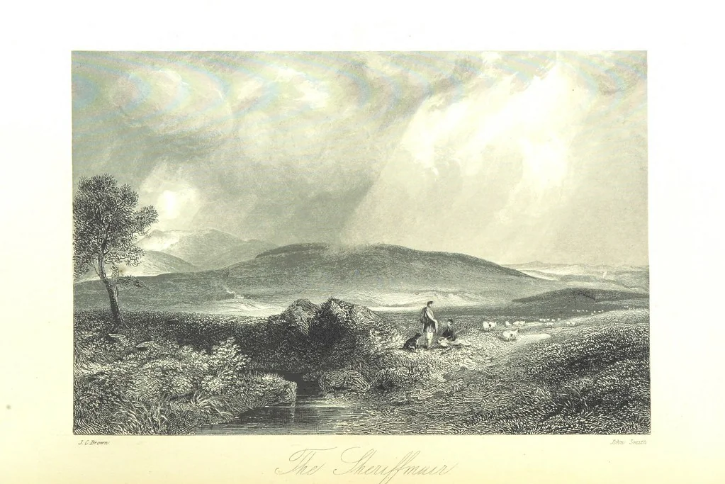 An illustration from A Series of Select Views in Perthshire: with historical and descriptive illustrations; and an account of the royal progress through the county in M.DCCC.XLII. [With plates, 1844, leaf 386