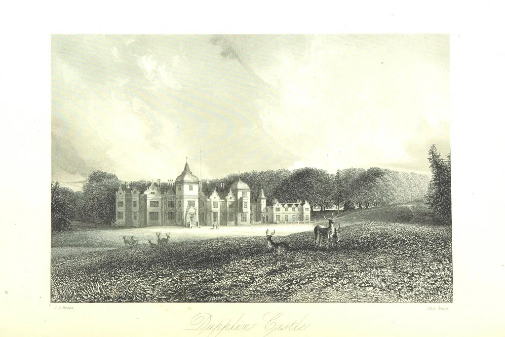 An illustration from A Series of Select Views in Perthshire: with historical and descriptive illustrations; and an account of the royal progress through the county in M.DCCC.XLII. [With plates, 1844, leaf 426