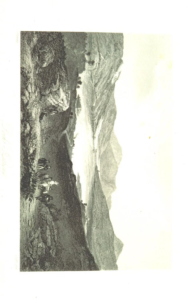An illustration from A Series of Select Views in Perthshire: with historical and descriptive illustrations; and an account of the royal progress through the county in M.DCCC.XLII. [With plates, 1844, leaf 465