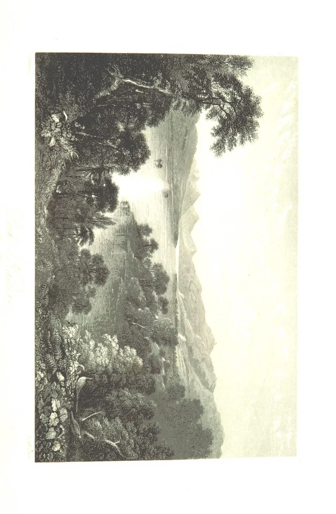An illustration from A Series of Select Views in Perthshire: with historical and descriptive illustrations; and an account of the royal progress through the county in M.DCCC.XLII. [With plates, 1844, leaf 469
