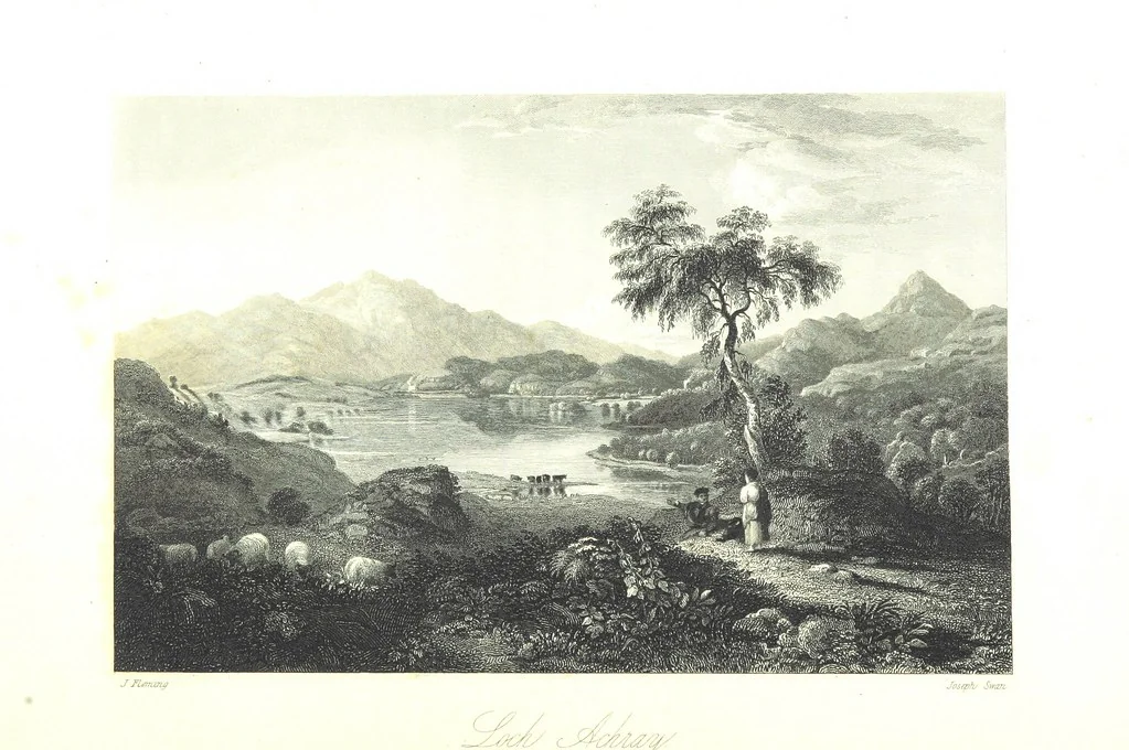 An illustration from A Series of Select Views in Perthshire: with historical and descriptive illustrations; and an account of the royal progress through the county in M.DCCC.XLII. [With plates, 1844, leaf 474
