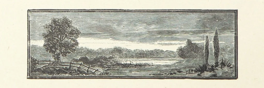 An illustration from A Crown of Flowers, being poems and pictures collected from the pages of The Girl's Own Paper. Edited by C. Peters, 1883, leaf 12