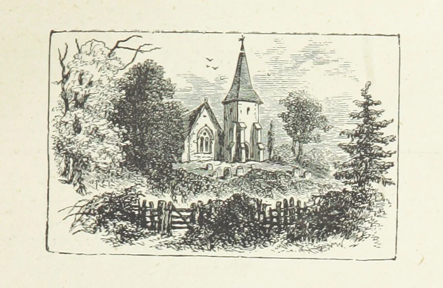 An illustration from A Crown of Flowers, being poems and pictures collected from the pages of The Girl's Own Paper. Edited by C. Peters, 1883, leaf 155