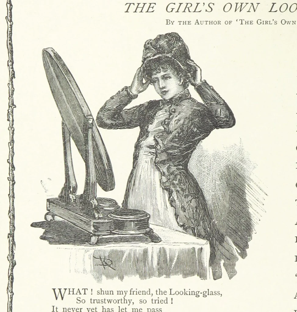 An illustration from A Crown of Flowers, being poems and pictures collected from the pages of The Girl's Own Paper. Edited by C. Peters, 1883, leaf 88