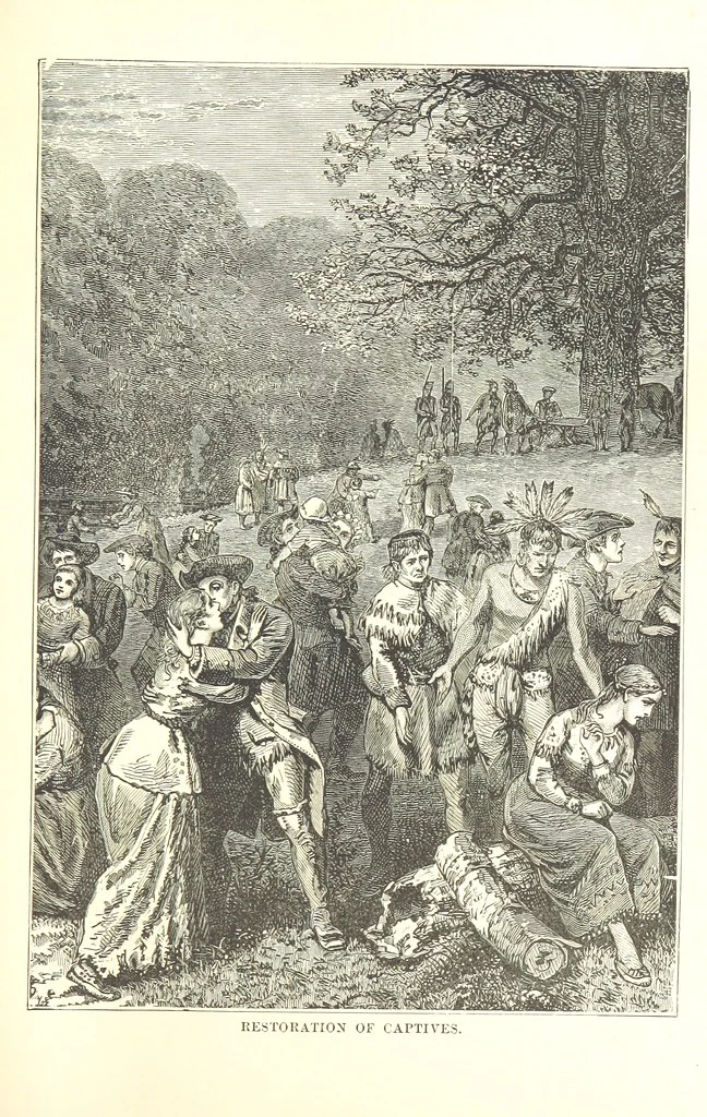 An illustration from The Life and Adventures of Kit Carson, the Nestor of the Rocky Mountains, etc, 1888, leaf 133