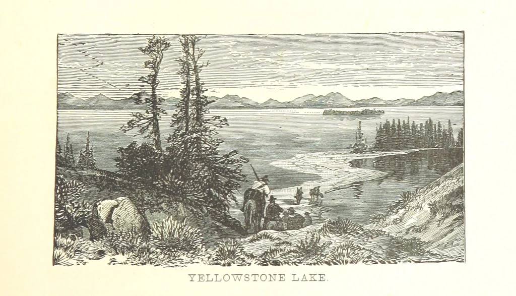 An illustration from The Life and Adventures of Kit Carson, the Nestor of the Rocky Mountains, etc, 1888, leaf 137