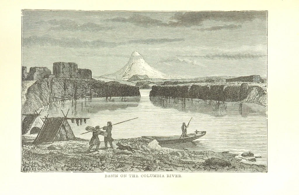 An illustration from The Life and Adventures of Kit Carson, the Nestor of the Rocky Mountains, etc, 1888, leaf 175