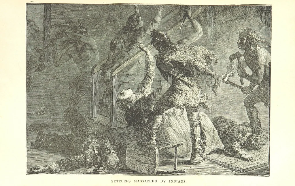 An illustration from The Life and Adventures of Kit Carson, the Nestor of the Rocky Mountains, etc, 1888, leaf 241