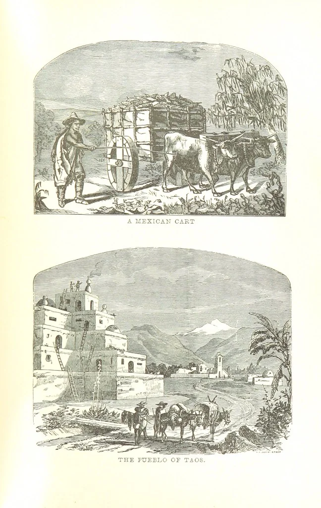 An illustration from The Life and Adventures of Kit Carson, the Nestor of the Rocky Mountains, etc, 1888, leaf 267