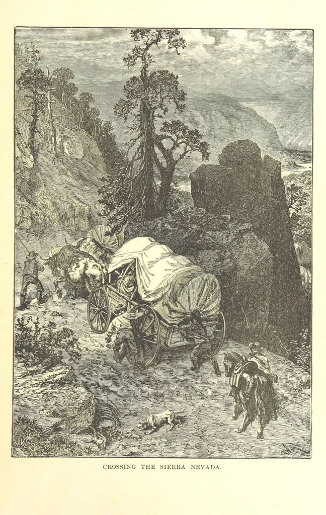 An illustration from The Life and Adventures of Kit Carson, the Nestor of the Rocky Mountains, etc, 1888, leaf 27