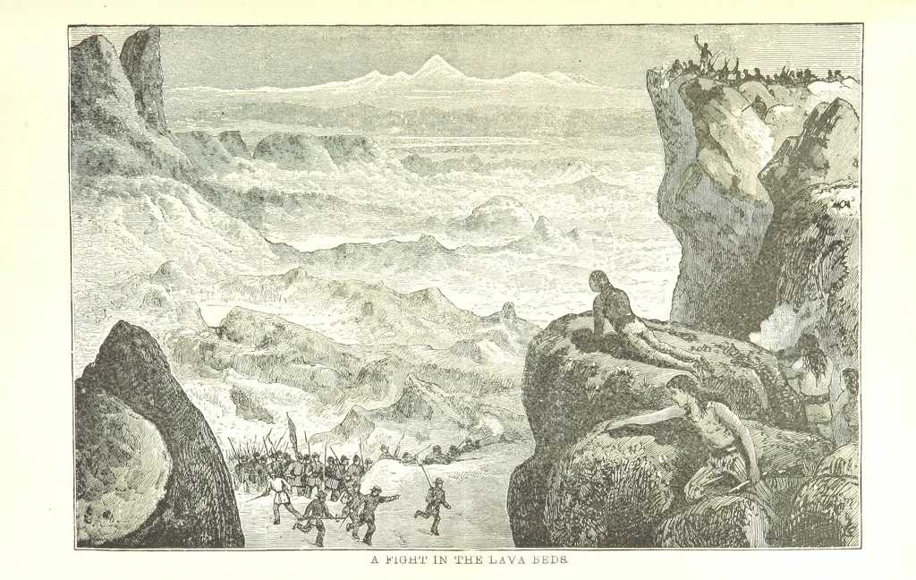 An illustration from The Life and Adventures of Kit Carson, the Nestor of the Rocky Mountains, etc, 1888, leaf 301