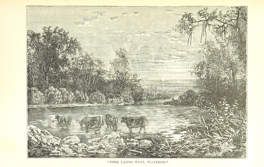 An illustration from The Life and Adventures of Kit Carson, the Nestor of the Rocky Mountains, etc, 1888, leaf 417
