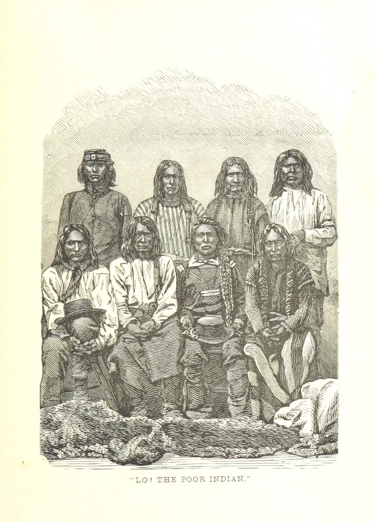 An illustration from The Life and Adventures of Kit Carson, the Nestor of the Rocky Mountains, etc, 1888, leaf 429