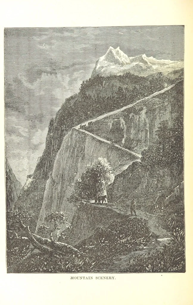 An illustration from The Life and Adventures of Kit Carson, the Nestor of the Rocky Mountains, etc, 1888, leaf 488