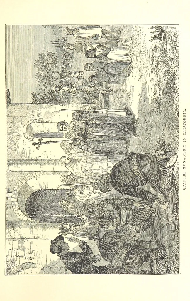 An illustration from The Life and Adventures of Kit Carson, the Nestor of the Rocky Mountains, etc, 1888, leaf 51