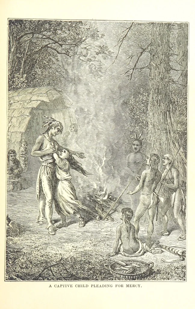 An illustration from The Life and Adventures of Kit Carson, the Nestor of the Rocky Mountains, etc, 1888, leaf 553