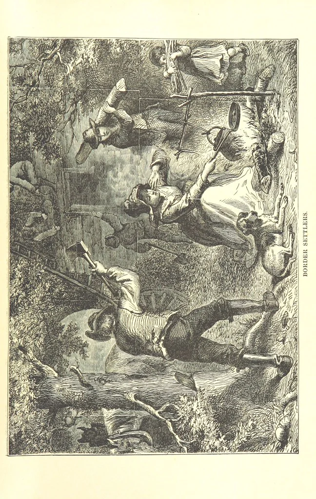 An illustration from The Life and Adventures of Kit Carson, the Nestor of the Rocky Mountains, etc, 1888, leaf 615