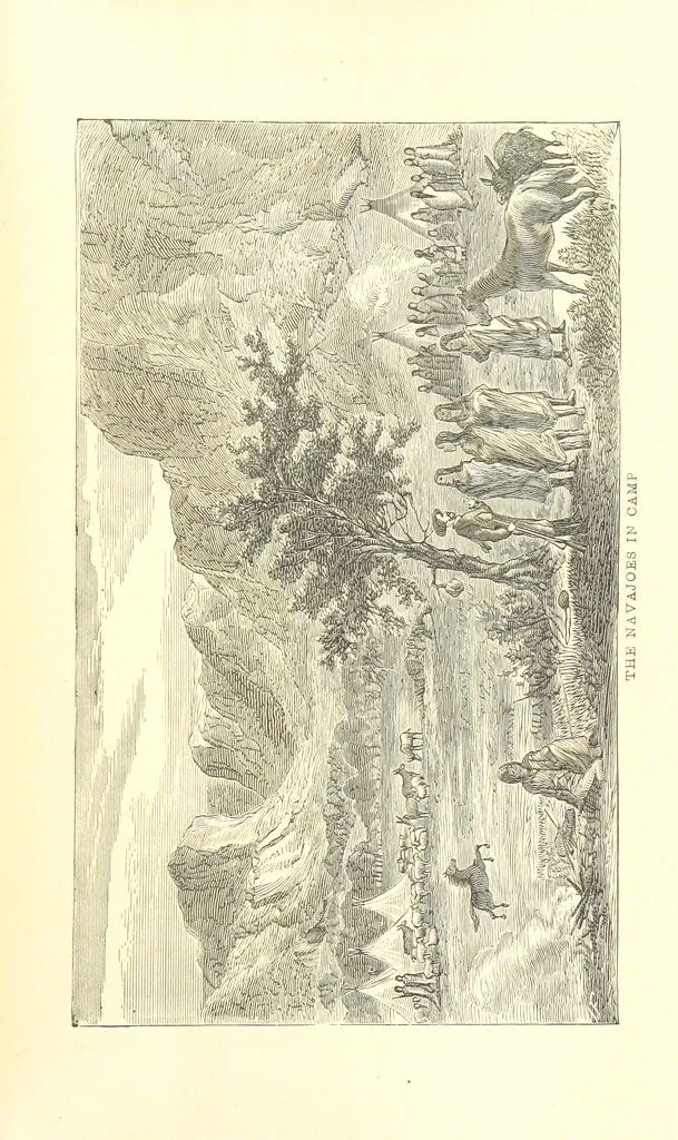 An illustration from The Life and Adventures of Kit Carson, the Nestor of the Rocky Mountains, etc, 1888, leaf 621
