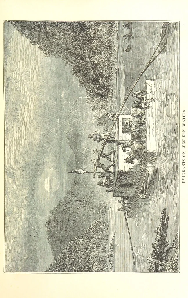 An illustration from The Life and Adventures of Kit Carson, the Nestor of the Rocky Mountains, etc, 1888, leaf 87