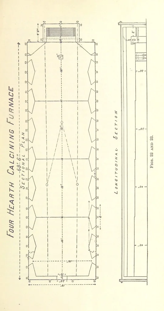 An illustration from Modern Copper Smelting ... Seventh edition ... enlarged, 1895, leaf 197