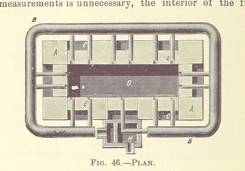 An illustration from Modern Copper Smelting ... Seventh edition ... enlarged, 1895, leaf 364