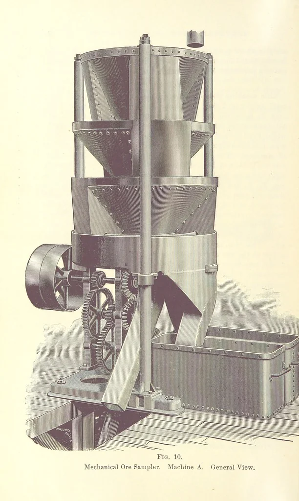 An illustration from Modern Copper Smelting ... Seventh edition ... enlarged, 1895, leaf 54
