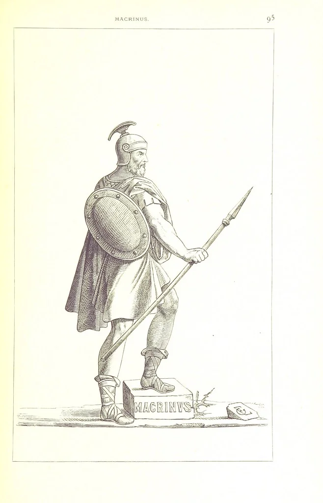 An illustration from Illustrirte Geschichte der Römischen Kaiser, von J. Caesar bis auf die Neuzeit ... Zeichnungen von E. Grünnes, etc, 1871, leaf 111