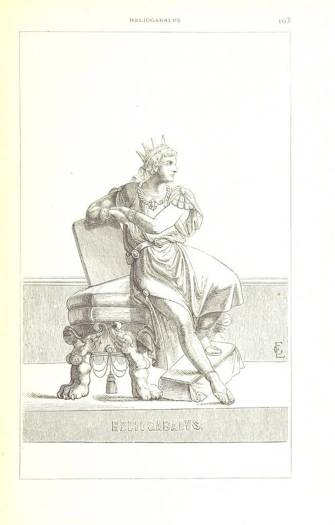 An illustration from Illustrirte Geschichte der Römischen Kaiser, von J. Caesar bis auf die Neuzeit ... Zeichnungen von E. Grünnes, etc, 1871, leaf 119