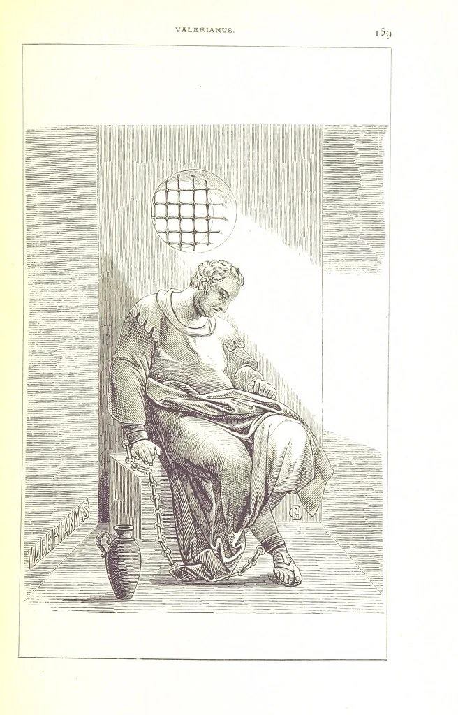 An illustration from Illustrirte Geschichte der Römischen Kaiser, von J. Caesar bis auf die Neuzeit ... Zeichnungen von E. Grünnes, etc, 1871, leaf 175