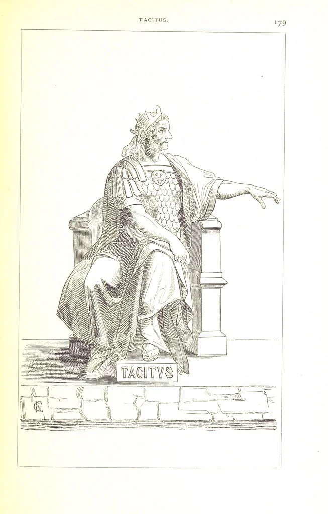 An illustration from Illustrirte Geschichte der Römischen Kaiser, von J. Caesar bis auf die Neuzeit ... Zeichnungen von E. Grünnes, etc, 1871, leaf 195