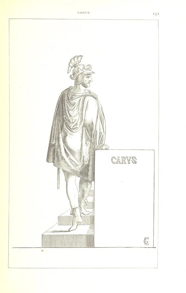 An illustration from Illustrirte Geschichte der Römischen Kaiser, von J. Caesar bis auf die Neuzeit ... Zeichnungen von E. Grünnes, etc, 1871, leaf 207