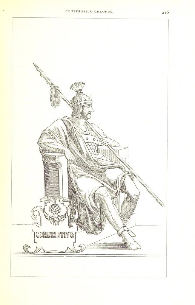 An illustration from Illustrirte Geschichte der Römischen Kaiser, von J. Caesar bis auf die Neuzeit ... Zeichnungen von E. Grünnes, etc, 1871, leaf 231