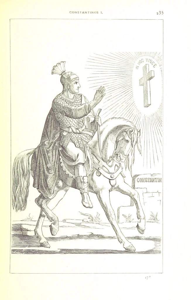 An illustration from Illustrirte Geschichte der Römischen Kaiser, von J. Caesar bis auf die Neuzeit ... Zeichnungen von E. Grünnes, etc, 1871, leaf 251