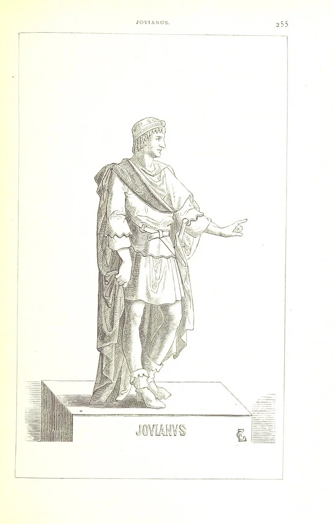 An illustration from Illustrirte Geschichte der Römischen Kaiser, von J. Caesar bis auf die Neuzeit ... Zeichnungen von E. Grünnes, etc, 1871, leaf 271