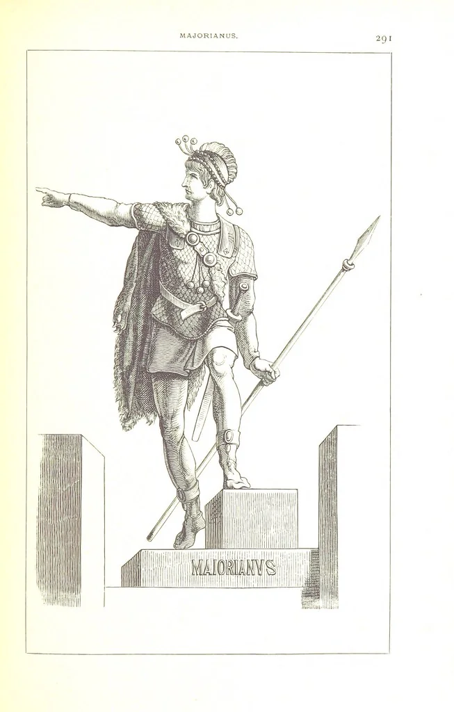 An illustration from Illustrirte Geschichte der Römischen Kaiser, von J. Caesar bis auf die Neuzeit ... Zeichnungen von E. Grünnes, etc, 1871, leaf 307
