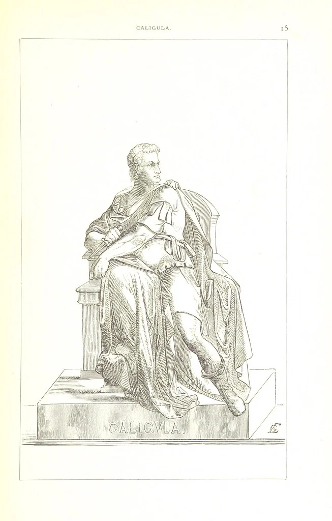 An illustration from Illustrirte Geschichte der Römischen Kaiser, von J. Caesar bis auf die Neuzeit ... Zeichnungen von E. Grünnes, etc, 1871, leaf 31
