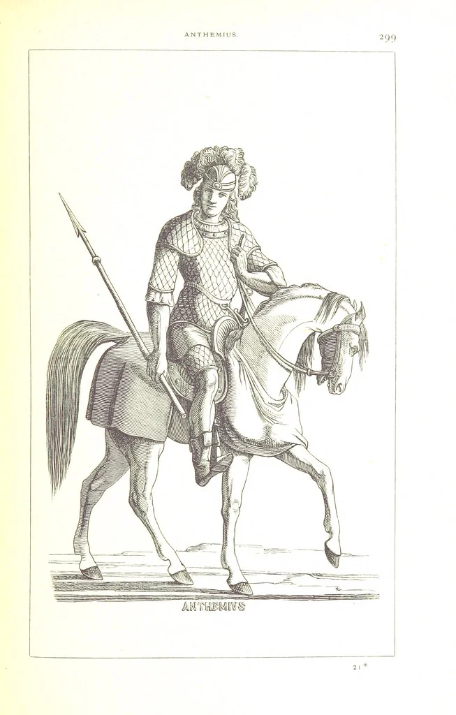 An illustration from Illustrirte Geschichte der Römischen Kaiser, von J. Caesar bis auf die Neuzeit ... Zeichnungen von E. Grünnes, etc, 1871, leaf 315