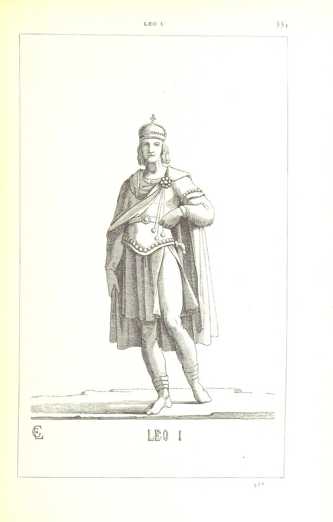 An illustration from Illustrirte Geschichte der Römischen Kaiser, von J. Caesar bis auf die Neuzeit ... Zeichnungen von E. Grünnes, etc, 1871, leaf 347