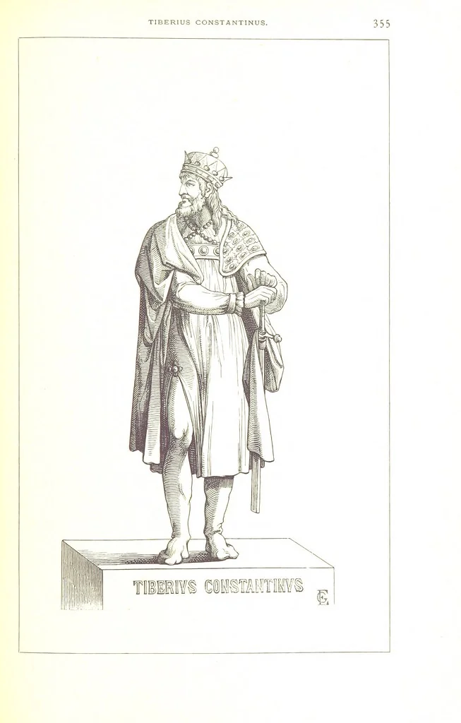 An illustration from Illustrirte Geschichte der Römischen Kaiser, von J. Caesar bis auf die Neuzeit ... Zeichnungen von E. Grünnes, etc, 1871, leaf 371