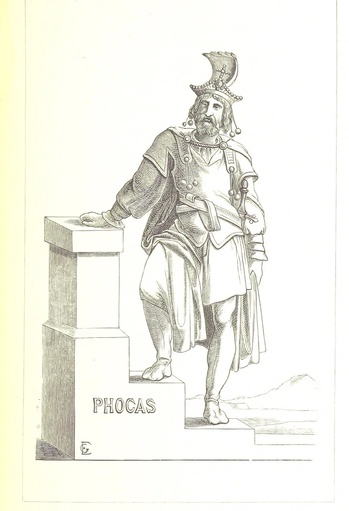 An illustration from Illustrirte Geschichte der Römischen Kaiser, von J. Caesar bis auf die Neuzeit ... Zeichnungen von E. Grünnes, etc, 1871, leaf 383