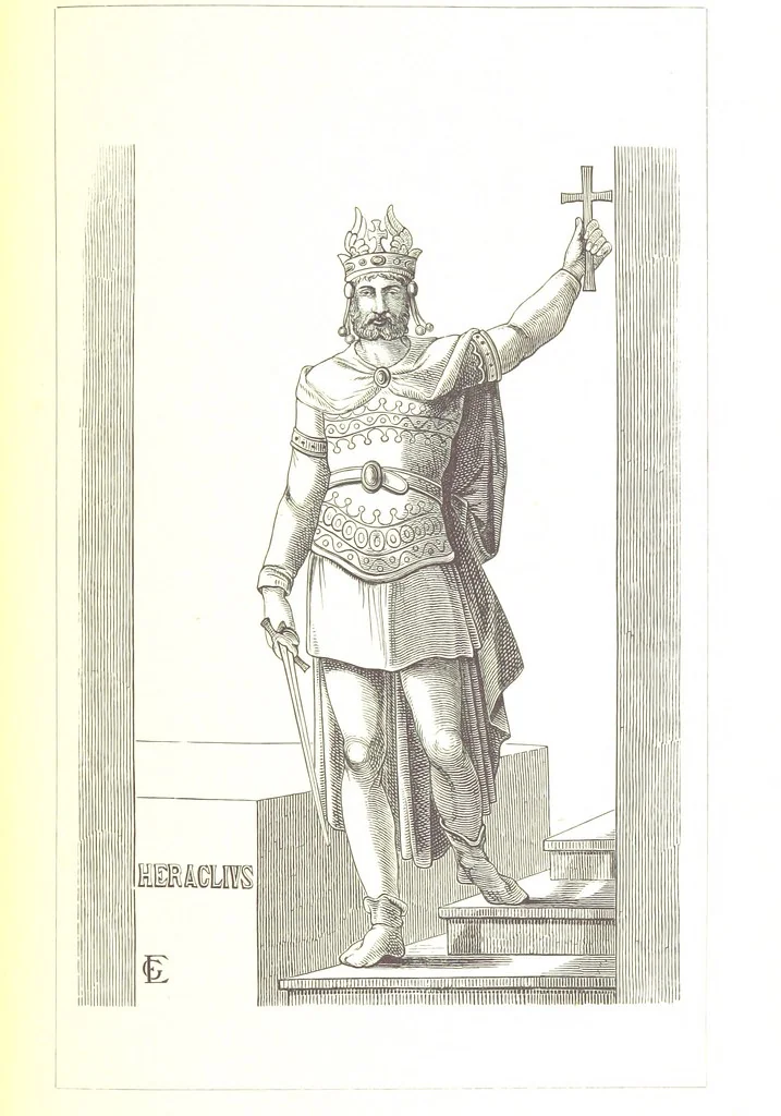 An illustration from Illustrirte Geschichte der Römischen Kaiser, von J. Caesar bis auf die Neuzeit ... Zeichnungen von E. Grünnes, etc, 1871, leaf 387