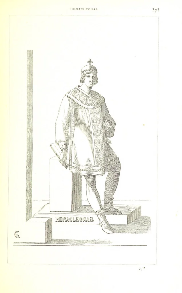 An illustration from Illustrirte Geschichte der Römischen Kaiser, von J. Caesar bis auf die Neuzeit ... Zeichnungen von E. Grünnes, etc, 1871, leaf 395