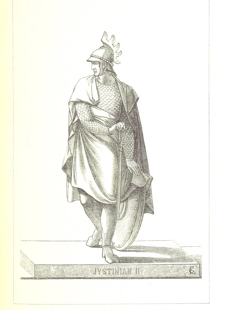 An illustration from Illustrirte Geschichte der Römischen Kaiser, von J. Caesar bis auf die Neuzeit ... Zeichnungen von E. Grünnes, etc, 1871, leaf 407