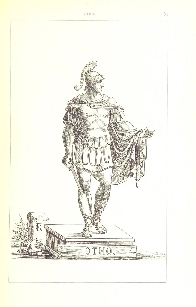 An illustration from Illustrirte Geschichte der Römischen Kaiser, von J. Caesar bis auf die Neuzeit ... Zeichnungen von E. Grünnes, etc, 1871, leaf 47