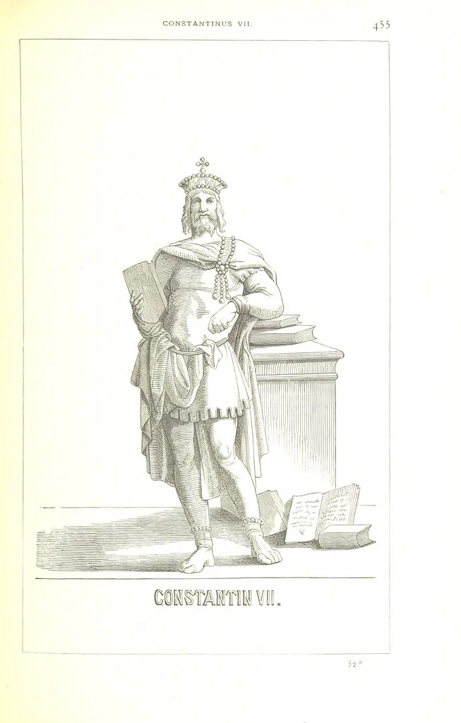 An illustration from Illustrirte Geschichte der Römischen Kaiser, von J. Caesar bis auf die Neuzeit ... Zeichnungen von E. Grünnes, etc, 1871, leaf 475